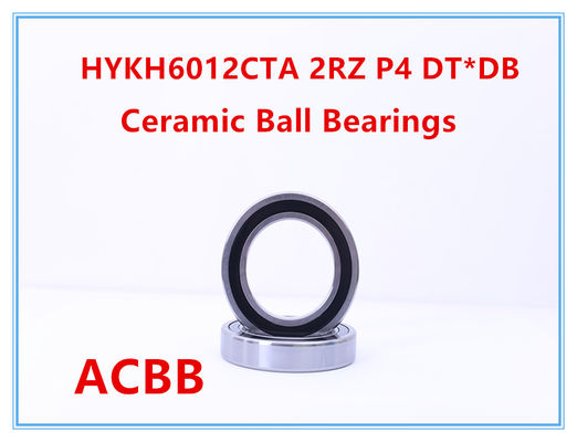 Rodamiento de bolitas angular del contacto de HYKH6012CTA-2RZ/P4 DT*DB