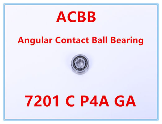 7201 C P4A GAの角の接触のボール ベアリング