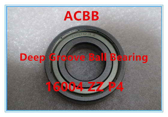 16004 ZZ ZV3 C0 P4の高精度および低雑音の深い溝のボール ベアリング