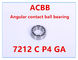 7212 C P4 GA    Angular Contact Ball Bearing