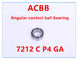 7212 C P4 GA Rodamiento de bolas de contacto angular