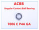 7006 C P4A GAの角度の接触のボール ベアリング