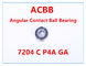 7204 rodamiento de bolitas angular del contacto de C P4A GA