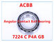 7224 rodamiento de bolitas angular del contacto de C P4A GB