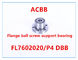 Rolamento do apoio do parafuso da bola da flange de FL7602020/P4 DBB